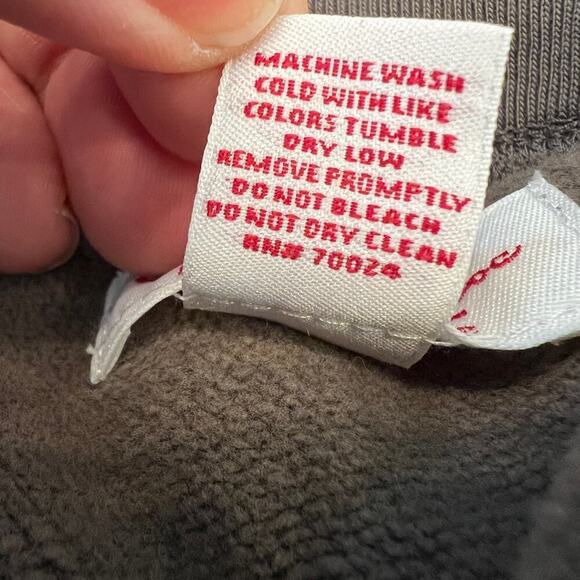 Sundance Mod-O-Doc Collboration mushroom Brown French Terry Mini Skirt Size L - Picture 7 of 7